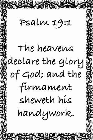 Psalm 19 1 10WB